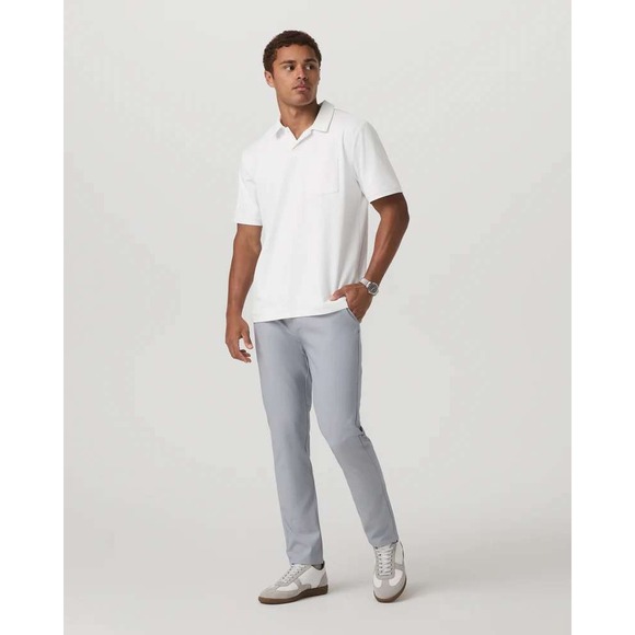 Vuori Cascade Tech Chino Pant Mens Heather Grey Athletic Slim Fit Size 28